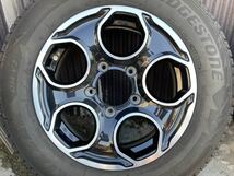 175/80R16 5.5J +20 PCD139.7 アルミホイール４本セット_画像3