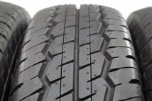 F-146(送料無料/代引きOK)ランクS 中古 美品 イボ付き 185/80R14 97/95N LT ダンロップ SP175 夏タイヤ 4本SET バリ溝♪_画像4