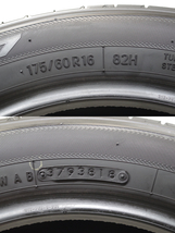 F-89(送料無料/代引きOK)ランクE.D 中古 175/60R16 トーヨー SD-7 2018年 8分山 夏タイヤ 4本SET バリ溝 ラクティス等_画像9