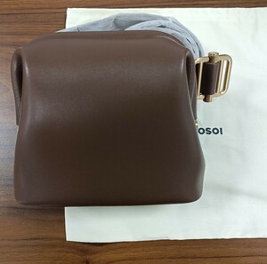 新品 大人気 OSOI BROT BAGショルダーバッグ コーヒー色