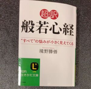 超訳般若心経　“すべて”の悩みが小さく見えてくる （知的生きかた文庫　さ３７－４　ＬＩＦＥ） 境野勝悟／著