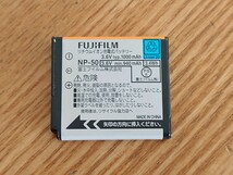 FUJIFILM フジフイルム 純正バッテリーパック NP-50_画像1