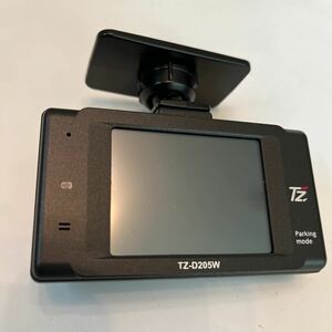 中古美品　フロントカメラのみ　ドライブレコーダー TZ-D205W 