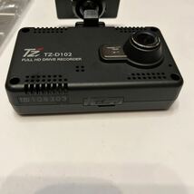 中古美品　フロントカメラドライブレコーダー TZ-D102 microSDカード付き16GB 中古　トヨタ共販商品(セルスター製) ④_画像6