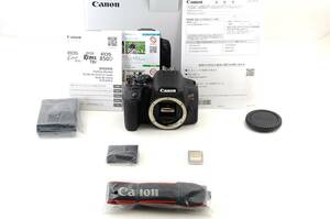 ★ほぼ新品★ Canon EOS Kiss X10i ボディ キャノン ★おまけでSanDisk SDカード64GB付き・付属品完備！