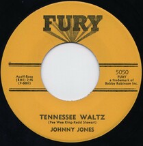 JOHNNY　JONES（FURY　5050）TENNESSEE　WALYZ/I　FIND　NO　FAULT_画像1