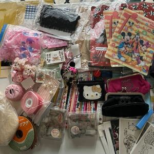 文具手芸スタンプポーチなどまとめ売り