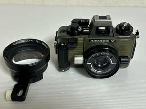 ニコン NIKON NIKONOS ニコノス V 水中カメラ モスグリーン レンズ 35mm 1:2.5 Close-Up Lens付属