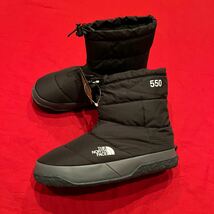 定価14,960円　27㎝　THE NORTH FACE　ノースフェイス　Nuptse Apres Bootie 550　ヌプシ ブーティー　新品　ダウン スノーブーツ ブラック_画像2