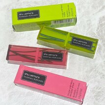 未使用～ほぼ未使用 shu uemura シュウ ウエムラ ルージュ LS OR 590 アズキ キャラメル / M RD 163 フランボワーズクラッシュ 計2点 S2451_画像1