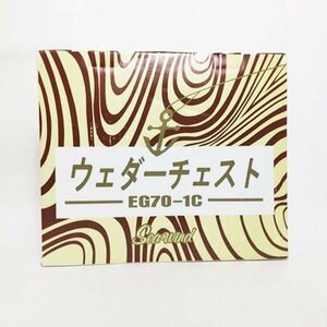 未使用 保管品 オカモト ウェダーチェスト 胴付き長靴 L 26.0cm フェルトソール ナイロン カーキー 80233 防滑性 レインブーツ HS0035