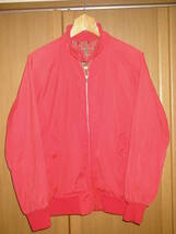 MADE IN JAPAN 赤 ハリントンジャケット ジャケット ブルゾン スウィングトップ 日本製 ( M 666 MERC クールスキャット ネバートラスト G9_画像1