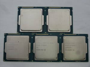 ★Intel /CPU Core i3-4170 3.70GHz 起動確認済み!★ジャンク！！5個セット！！