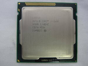 ★Intel /CPU Core i7-2600 3.40GHz 起動確認済み★ジャンク！！