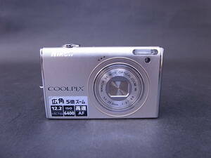 ★☆動作確認済み Nikon ニコン コンパクトデジタルカメラ COOLPIX S640 アイスシルバー 広角5倍ズーム☆★