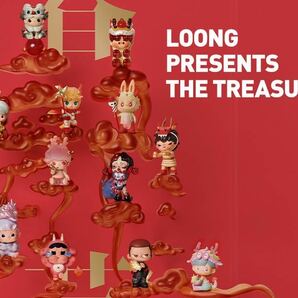 【未開封】popmart Loong Presents the Treasure シリーズフィギュアlilios Nevera Loong Lilios送料無料の画像3