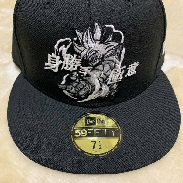 【美品 希少】 ニューエラ × ドラゴンボール超 59FIFTY 59.6cm NEWERA 7 1/2