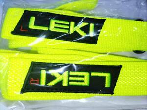 LEKI VELCRO RACE TRIGGER S STRAP　フリーサイズ　トリガー3Dにも使えます NEWLOGO メーカーさんの在庫は完売しているようです