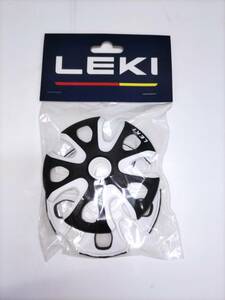 LEKI　BIG　MOUNTAINバスケット　BLACK/WHITE　直径95ｍｍ　フレックスチップ対応タイプ