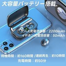 【最新アップデート】ワイヤレスイヤホン 骨伝導 ノイズキャンセリング Bluetoothアップル iphone bose sony ソニー anker 代替品_画像6