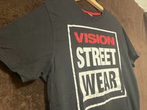 VISION STREET WEAR ヴィジョン ストリート ウェア 半袖Tシャツ サイズM ブラック _画像3