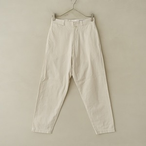 //【定価2.4万】ヤエカ YAECA *61607 CHINO CLOTH PANTS WIDE TAPERED ワイドテーパードチノパンツ*28白綿(1-2401-517)【31B42】