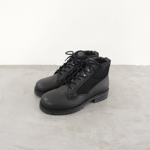 //【定価6.3万】マーガレットハウエル MHL. MARGARET HOWELL MHL. *WALKING BOOT 3/23.5*ブラックシューズ(ksh88-2402-16)【12B42】