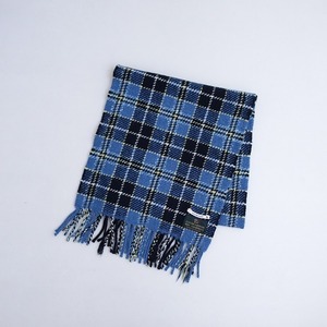 //ミナペルホネン×ロキャロン mina perhonen×LOCHCARRON OF SCOTLAND *tartan カシミヤチェックマフラー*(st25-2402-111)【32B42】