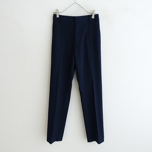 //【2022/定価3.9万】コルピエロ Col Pierrot *Side Zip Pants*36ネイビーセンターシームアパルトモン取扱い(2-2402-130)【52B42】