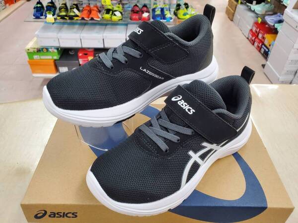 新品即決20.0cm★asicsアシックス LAZERBEAMレーザービーム 1154A170 ジュニア ランニング☆運動靴 ベロクロマジック 軽量★2024新モデル♪
