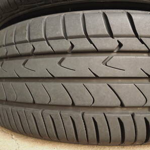 N131 送料無料 アネーロコラソン 7Jx18 +48 PCD100 5穴 225/55R18 4本8分山 アルミ SJフォレスター XV BRアウトバックの画像9