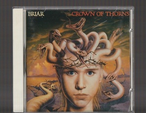 即決 送料込み BRIAR ブライアー CROWN OF THORNS クラウン・オブ・ソーンズ 25DP-5082 国内初期2500円盤CD 税表記なし