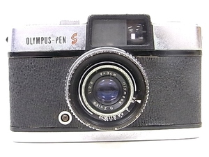 e11173　OLYMPUS-PEN S D.Zuiko 1:2.8 f=3cm　オリンパスペン　レンジファインダー　フィルムカメラ　シャッターOK　難あり