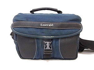 h0687 Emerald　カメラケース　レンズケース　ソフトケース　ショルダー　バッグ