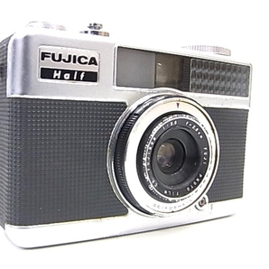 e11178 FUJICA Half 1:2.8 f=2.8cm フジカ ハーフ レンジファインダー カメラ シャッターOK ②の画像2