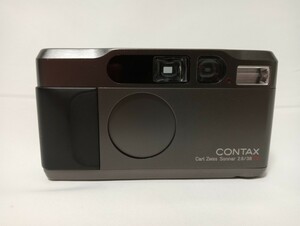 【105】CONTAX コンタックス T2 Carl Zeiss カールツァイス チタン コンパクトフィルムカメラ 動作未確認