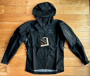 【2023 新品 国内正規】ARC'TERYX Alpha SV Jacket Men's Black Small アークテリクス アルファ ゴアテックス ブラック S 黒 BIRDAID付き