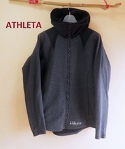 ●ATHLETAアスレタOReiジップパーカージャケットL●サッカージャージ_画像1