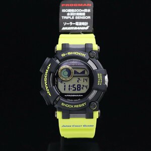 1円～ 未使用 CASIO カシオ G-SHOCK フロッグマン 海上保安制度創設70周年 コラボ GWF-D1000JCG-9JR SS・樹脂 メンズ 電波 箱保取巻きタグ