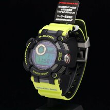 1円～ 未使用 CASIO カシオ G-SHOCK フロッグマン 海上保安制度創設70周年 コラボ GWF-D1000JCG-9JR SS・樹脂 メンズ 電波 箱保取巻きタグ_画像2