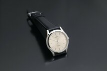 美品 薄型 SEIKO セイコー ドルチェ SACM105 8J41-8010 SS メンズ 年差クォーツ アイボリー文字盤 定価5.5万_画像3