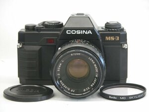 ★☆コシナ MS-3 リケノン 50 F2 美品☆★