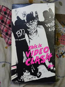 THE CLASH / This is VIDEO CLASH VHS