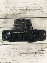 YASHICA ヤシカ ELECTRO 35 CC 1:1.8 f=35mm 一眼レフフィルムカメラ ブラックボディー　 　 Y2_画像4