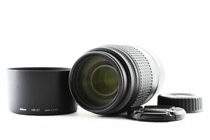 ★美品★ Nikon ニコン AF-S DX NIKKOR 55-300mm F4.5-5.6G ED VR 望遠ズームレンズ レンズフード付き #2735