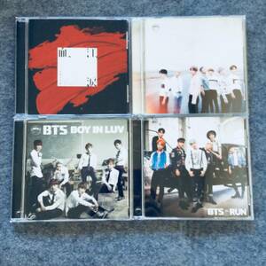 BTS 防弾少年団　YOUTH (アルバム)　血、汗、涙　BOY IN LUV　RUN　CD 4枚セット