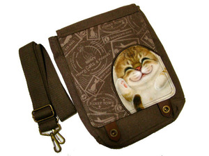  Henry cat campus ground messenger bag shoulder sakoshu cat miscellaneous goods .. bag cat bag 
