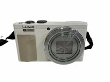 Panasonic パナソニック LUMIX DMC-TZ85 デジタルカメラ デジカメ カメラ 4K WiFi ホワイト 動作確認済_画像2