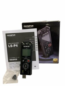 OLYMPUS オリンパス LS-P4 ボイスレコーダー ICレコーダー 8GB Bluetooth ブラック 動作確認済