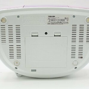 【u1074】通電のみ確認 東芝 CDラジカセ TY-CDS7 2020年製 音出ない ジャンク品 格安スタート 栃木発着払いの画像8